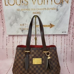 Louis Vuitton Hampstead Damier MM Canvas Tote Bag